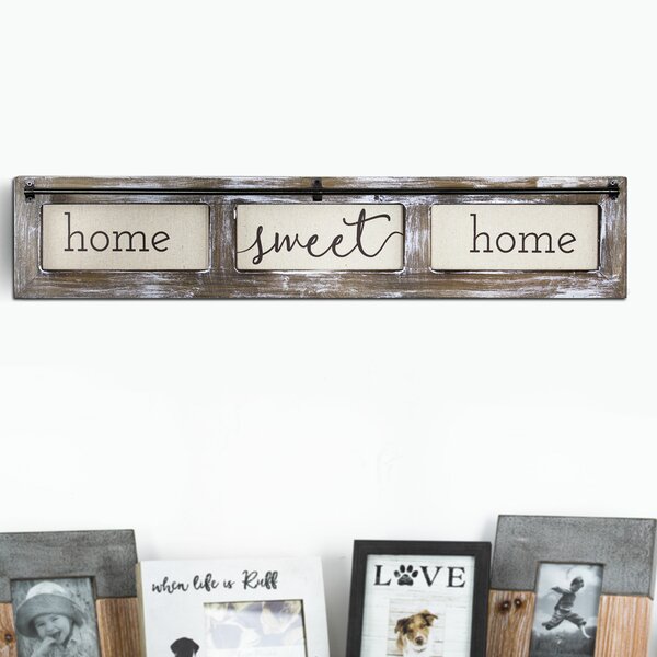 Home sweet home on sale wall decor